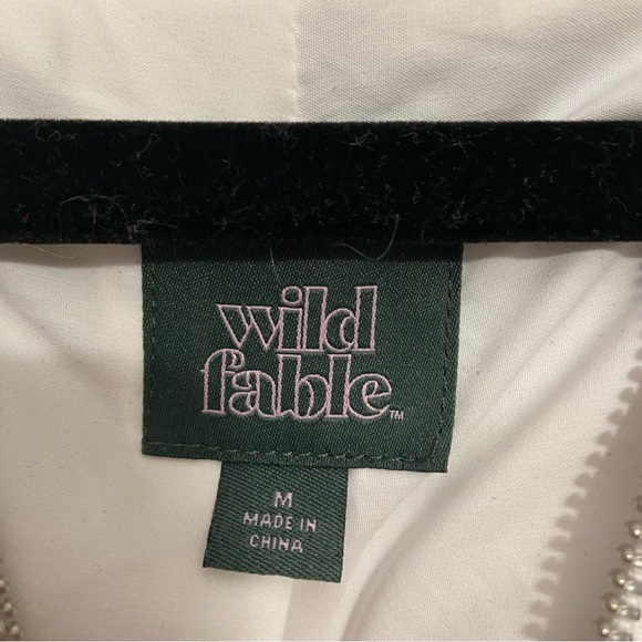 Wild Fable Patchwork Quilted Hooded Jacket - Picture 2 of 7